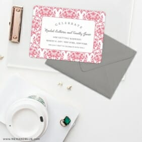 Laughter Save The Date Cards And Optional Color Envelopes