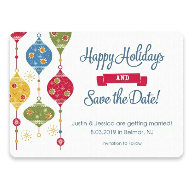 Jingle Bells Save The Date
