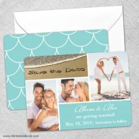 Imagine Save The Date Wedding Card