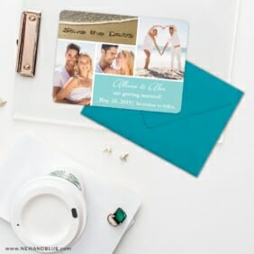 Imagine Save The Date Cards And Optional Color Envelopes