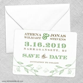 Happy Day Save The Date Party Card