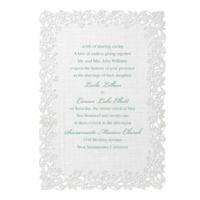 Linen Love Invitation