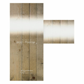 Vintage Woodgrain Love