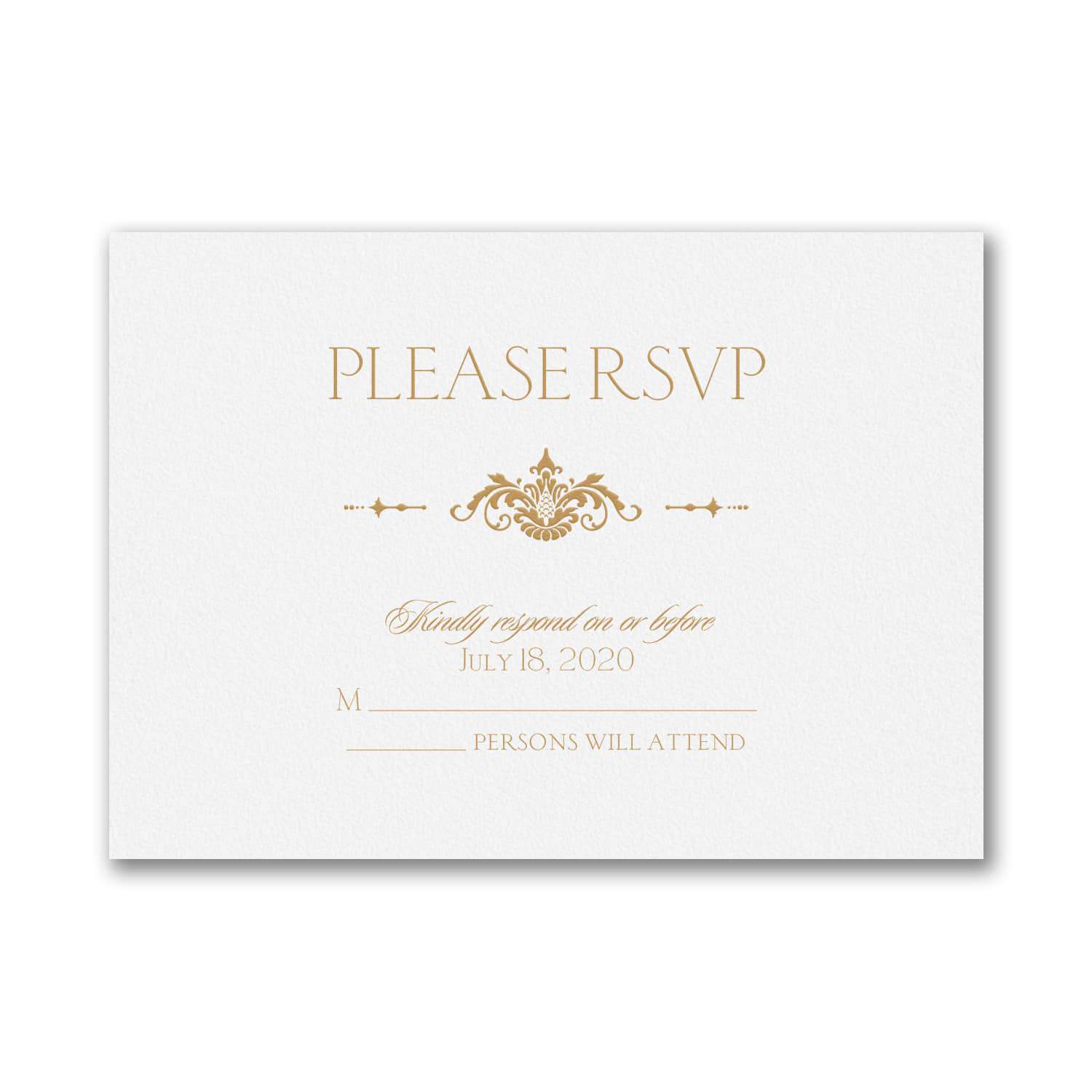 Full Damask | Wedding Invitations