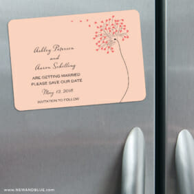 Blown Away 3 Refrigerator Save The Date Magnets3