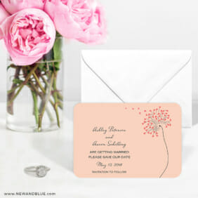 Blown Away 6 Wedding Save The Date Magnets3