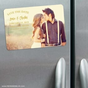 Breaking News 3 Refrigerator Save The Date Magnets