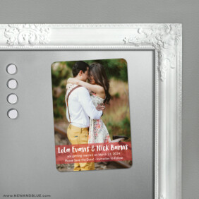 Breckenridge 5 Save The Date Fridge Magnet