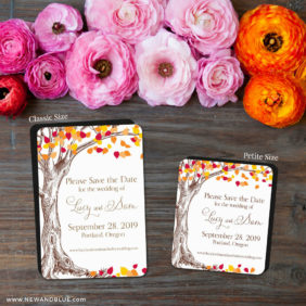 Celebration Of Love 2 Save The Date Magnet Classic And Petite Size1