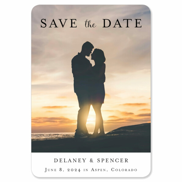 Cherished 1 Save The Date Magnets