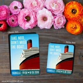 Cruisin 2 Save The Date Magnet Classic And Petite Size