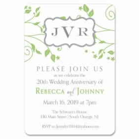 Divine Vines 1 Save The Date Magnets