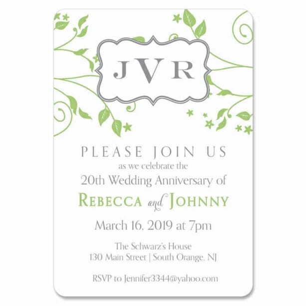 Divine Vines 1 Save The Date Magnets