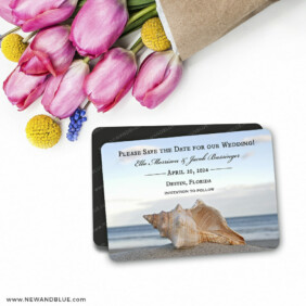 Down By The Sea 7 Wedding Save The Date Magnets