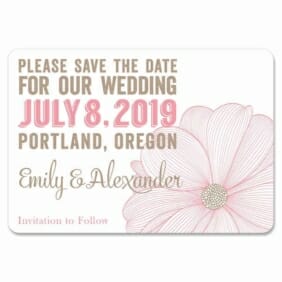Emily 1 Save The Date Magnets
