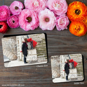 Enchanted 2 Save The Date Magnet Classic And Petite Size1