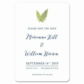 Fern 1 Save The Date Magnets