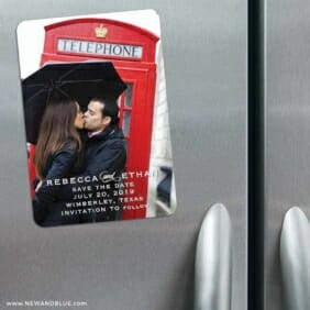 Forest Park 3 Refrigerator Save The Date Magnets