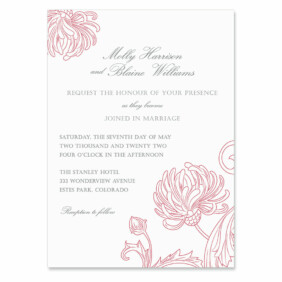 Gatsby Wedding Invitation