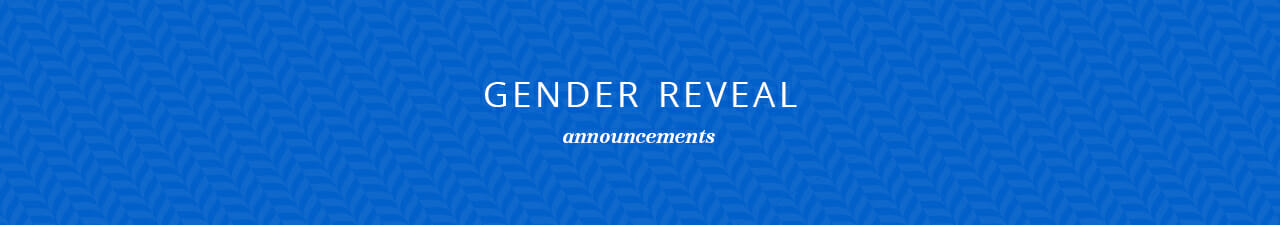 Gender Reveal Announcements Shop Now