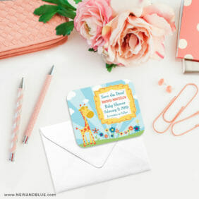 Giraffe 4 Petite Size Magnet1