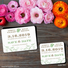 Happy Day 2 Save The Date Magnet Classic And Petite Size1