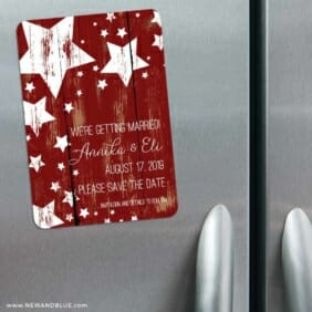 In The Stars 3 Refrigerator Save The Date Magnets