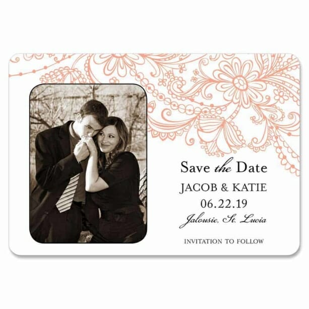 Jalousie 1 Save The Date Magnets