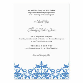 Laughter Wedding Invitation