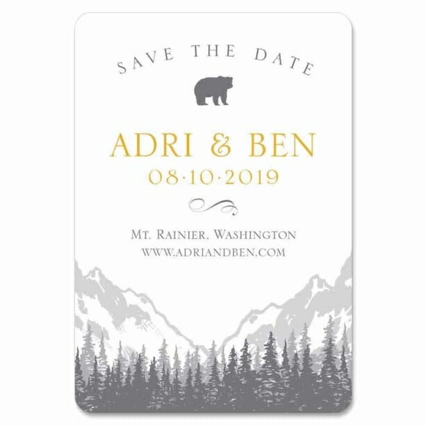 Livingston 1 Save The Date Magnets