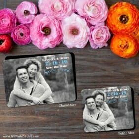 Long Branch 2 Save The Date Magnet Classic And Petite Size