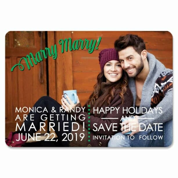 Marry Marry 1 Save The Date Magnets