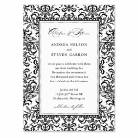 Milan Wedding Invitation