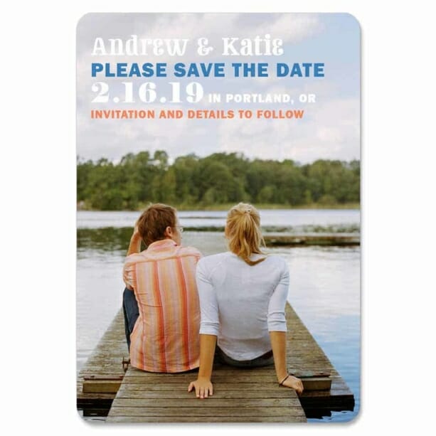Mirror Lake 1 Save The Date Magnets