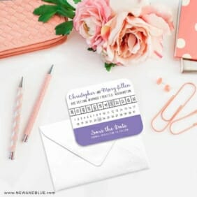 Modern Calendar 4 Petite Size Magnet