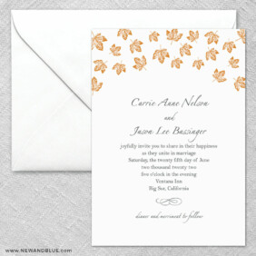 Monterey 2 Invitation And Envelope