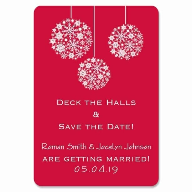 Noel 1 Save The Date Magnets