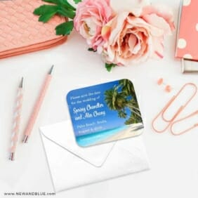 Palm Beach 4 Petite Size Magnet
