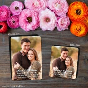 Rachel 2 Save The Date Magnet Classic And Petite Size