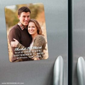 Rachel 3 Refrigerator Save The Date Magnets
