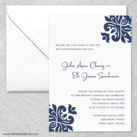 Rio De Janeiro 2 Invitation And Envelope