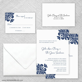 Rio De Janeiro 5 Wedding Invitation And Rsvp Card