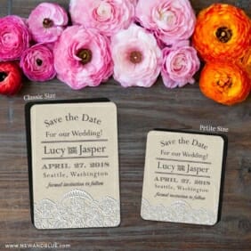 Seattle 2 Save The Date Magnet Classic And Petite Size