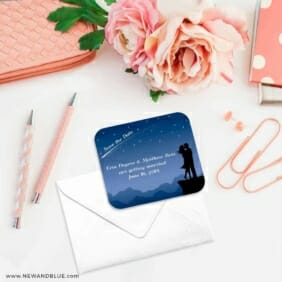Shooting Star 4 Petite Size Magnet