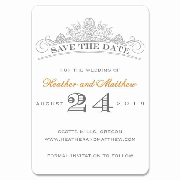 Sonnet 1 Save The Date Magnets