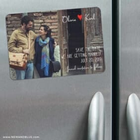 Sydney 3 Refrigerator Save The Date Magnets