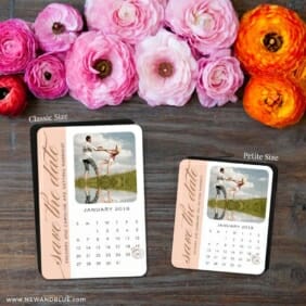 United Calendar 2 Save The Date Magnet Classic And Petite Size