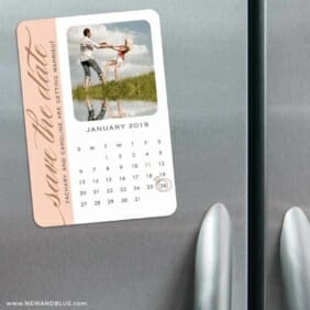 United Calendar 3 Refrigerator Save The Date Magnets