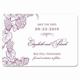 Vino 1 Save The Date Magnets